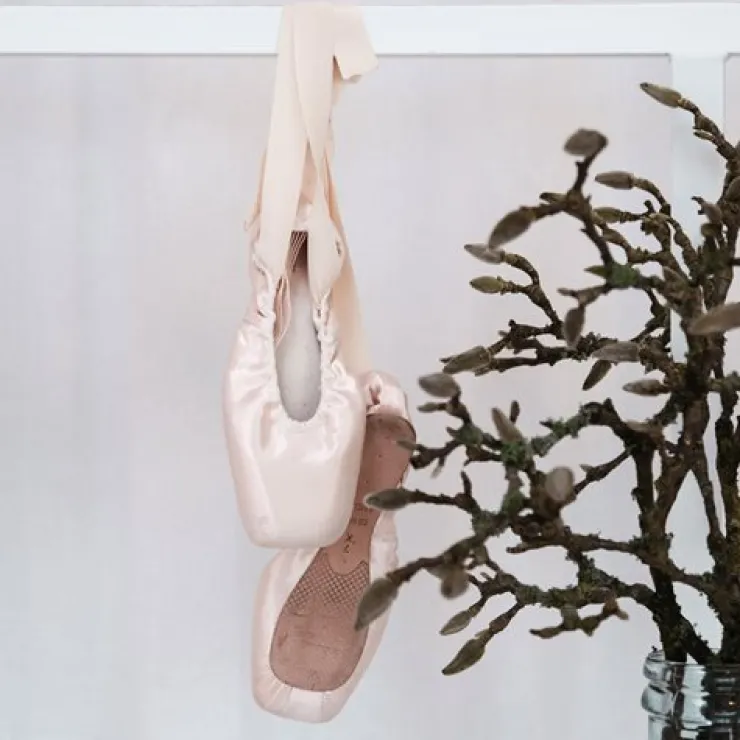 Dansebutikken Amelie begynder og øvede tåspidssko Bloch