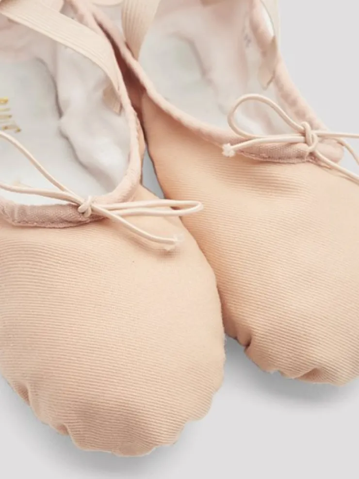 Dansebutikken Bloch kanvas spring balletsko rosa splitsål