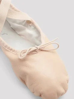 Dansebutikken Bloch springsko/ soft balletsko rosa splitsål