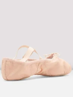 Dansebutikken Bloch springsko/ soft balletsko rosa splitsål