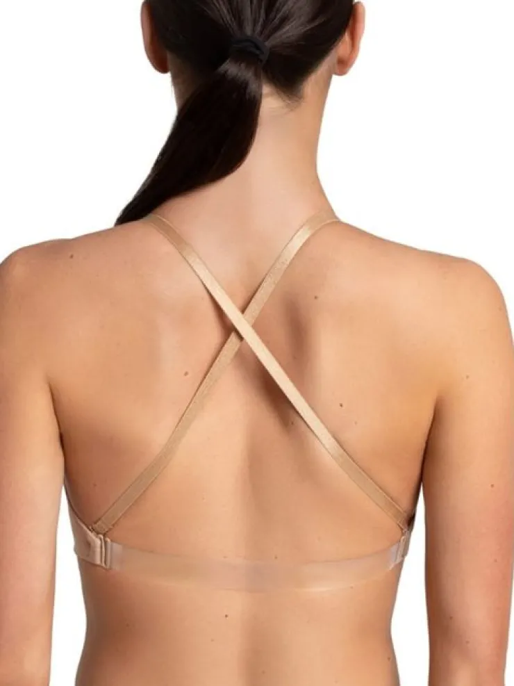 Dame Dansebutikken Capezio bh top nude til dans/ballet/gymnastik