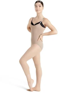 Dame Dansebutikken Capezio helunderdragt med hul i foden