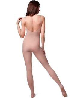 Dame Dansebutikken Capezio helunderdragt med hul i foden