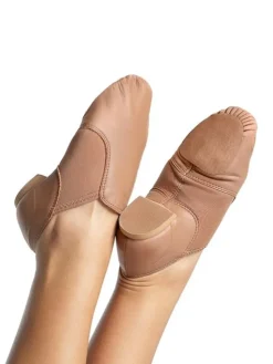 Dame Dansebutikken Capezio jazz dansesko caramel