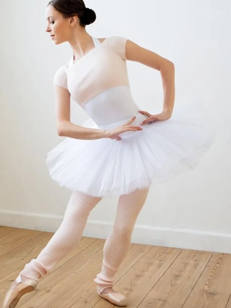 Dame Dansebutikken Capezio kort hvid tutu skørt til damer