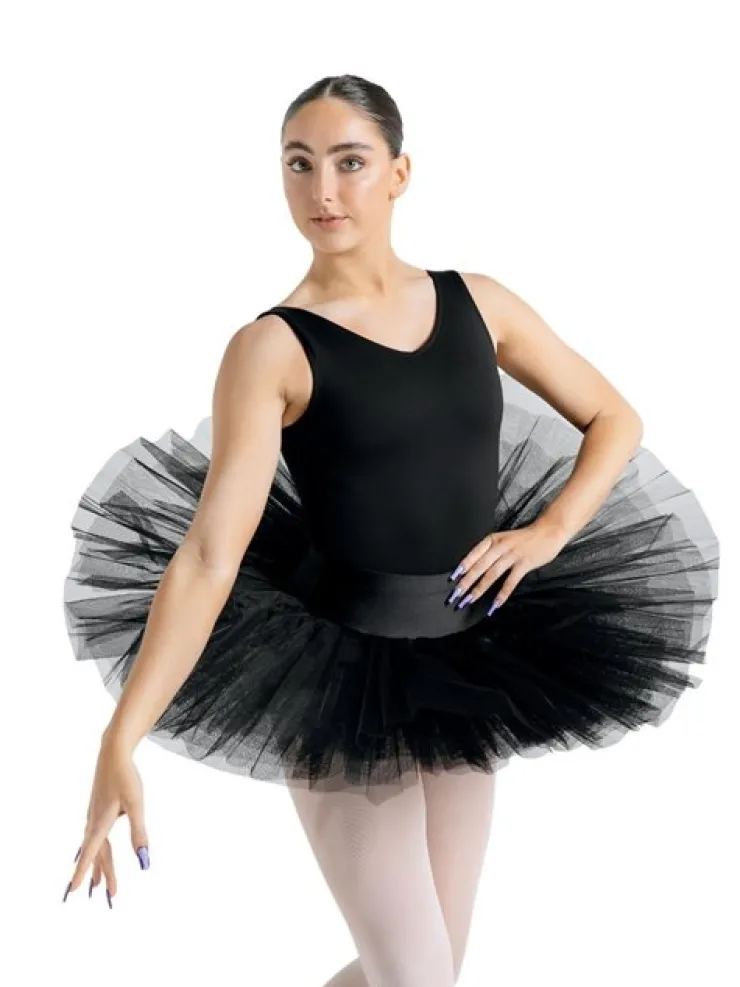 Dame Dansebutikken Capezio kort sort tutu skørt til damer