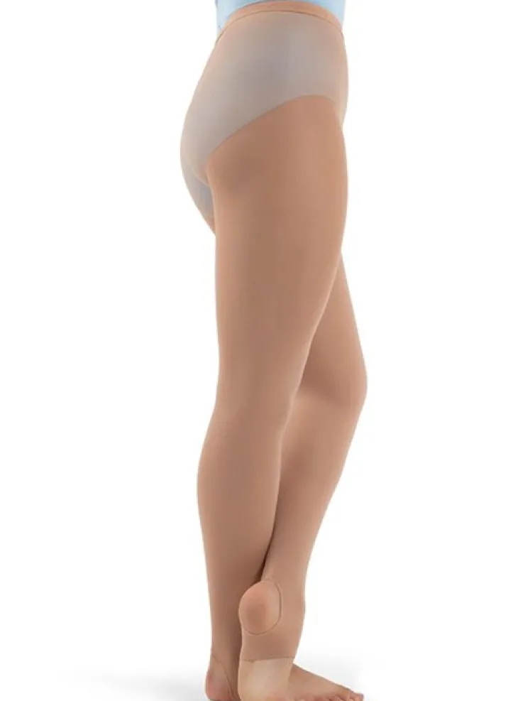 Dame Dansebutikken Capezio Light sun tan tights m. andefod
