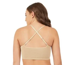 Børn Dansebutikken Capezio nude top til piger