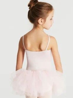 Børn Dansebutikken Capezio rosa tutudragt med flæser