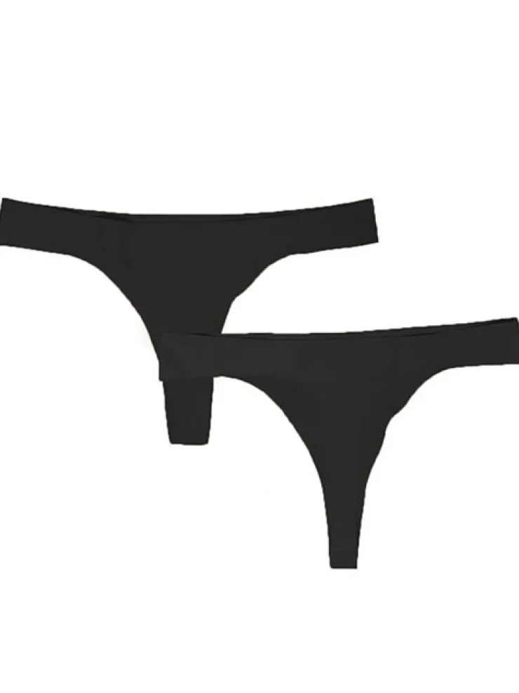 Dame Dansebutikken Capezio sort string til dans/ballet/gymnastik
