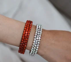 Dansebutikken Crystal AB rhinsten armbånd