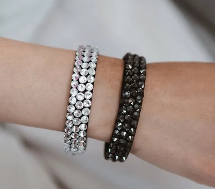 Dansebutikken Crystal rhinsten armbånd