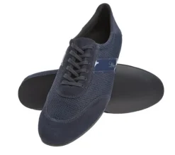 Dansebutikken Diamant mørkeblå dansesneaker vario spin sål til herrer