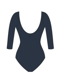 Dame Dansebutikken Dragt med 3/4 ærmer i navy fra Wear Moi