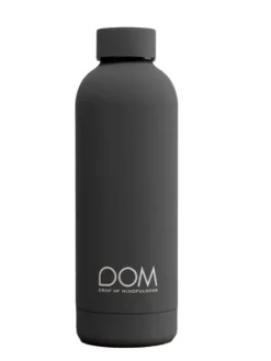 Dansebutikken Drop of mindfulness drikkeflaske 500ml mat grå