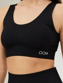 Dame Dansebutikken Drop of Mindfulness seamless top i sort