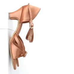 Dame Dansebutikken International dansesko Natasha dark tan satin junior