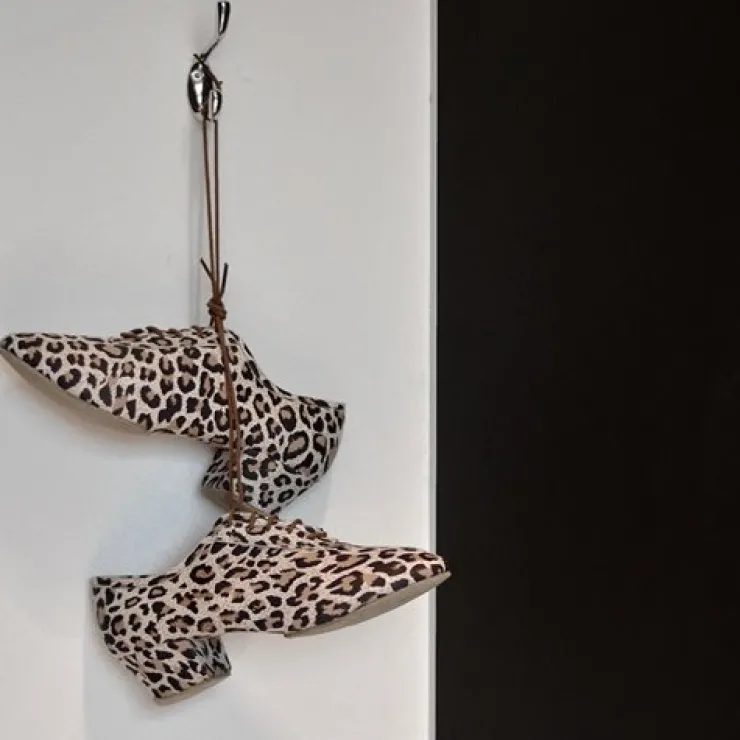 Dame Dansebutikken Leopard dansesko træning Ray Rose
