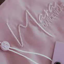 Dame Dansebutikken Lyseblåt langt pull on mesh skørt fra Mara Dancewear