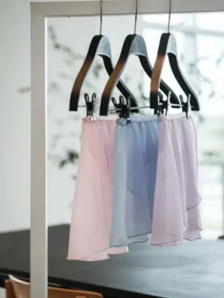 Børn Dansebutikken Lyserød chiffon skirt børn Capezio
