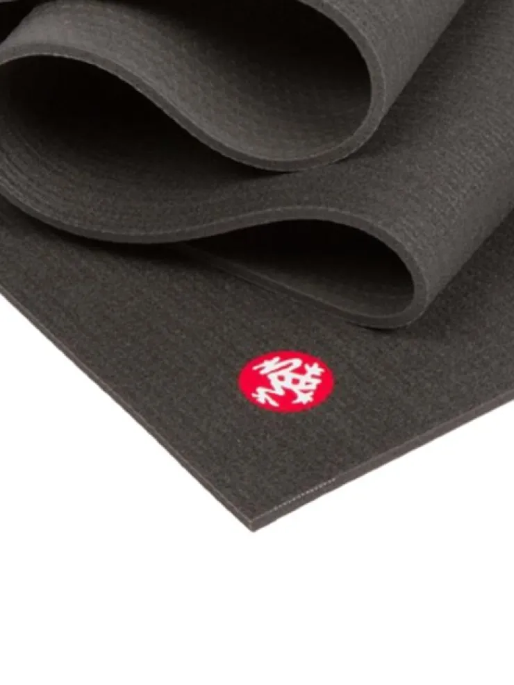 Dansebutikken Manduka sort PRO måtte til yoga ekstra lang