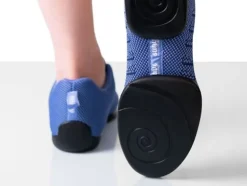 Dame Dansebutikken Mellem blå dansesneaker i åndbar strik til damer - Suny