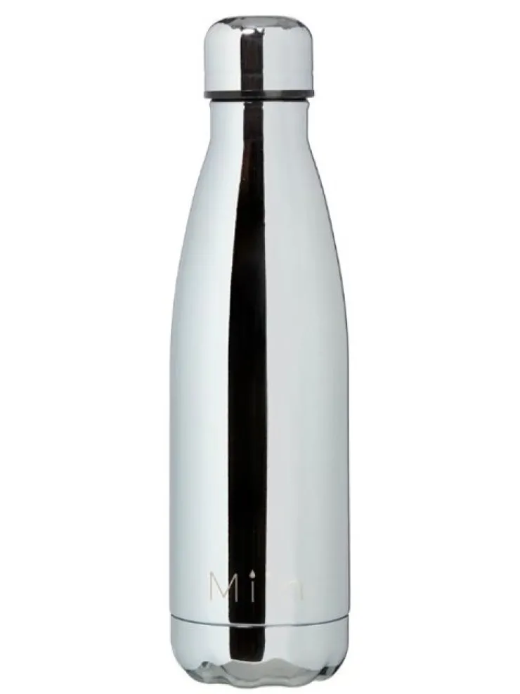 Dansebutikken Miin drikkeflaske 500ml - blank sølv look