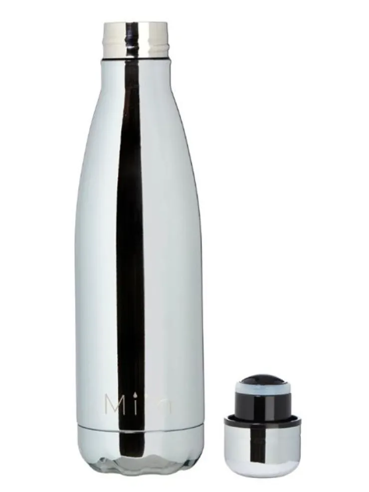 Dansebutikken Miin drikkeflaske 500ml - blank sølv look