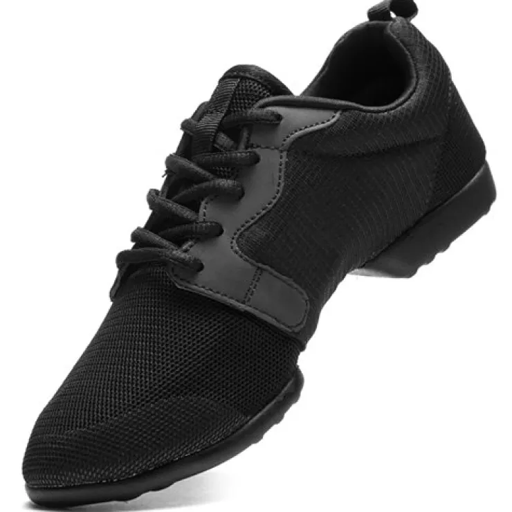Dame Dansebutikken MOJO sort Rumpf sneaker til alt slags dans
