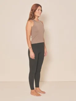 Dame Dansebutikken Moonchild brun tank top