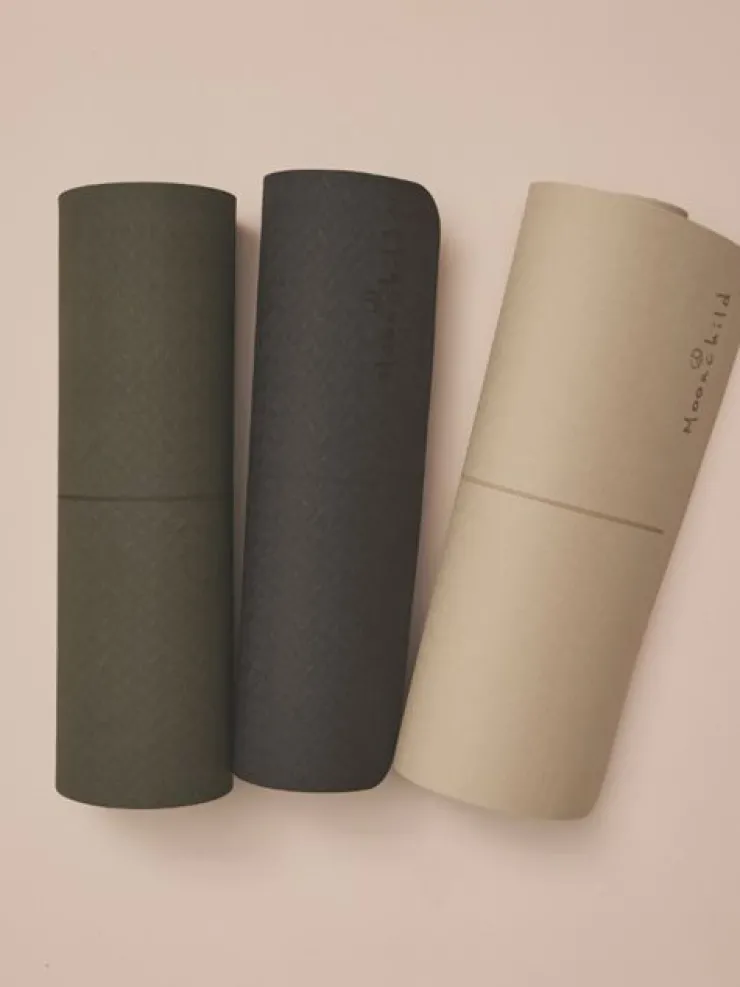 Dansebutikken Moonchild let TPE active yogamåtte for begyndere - olive