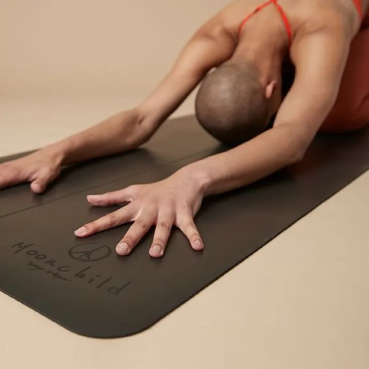 Dansebutikken Moonchild sort lækker måtte til yoga