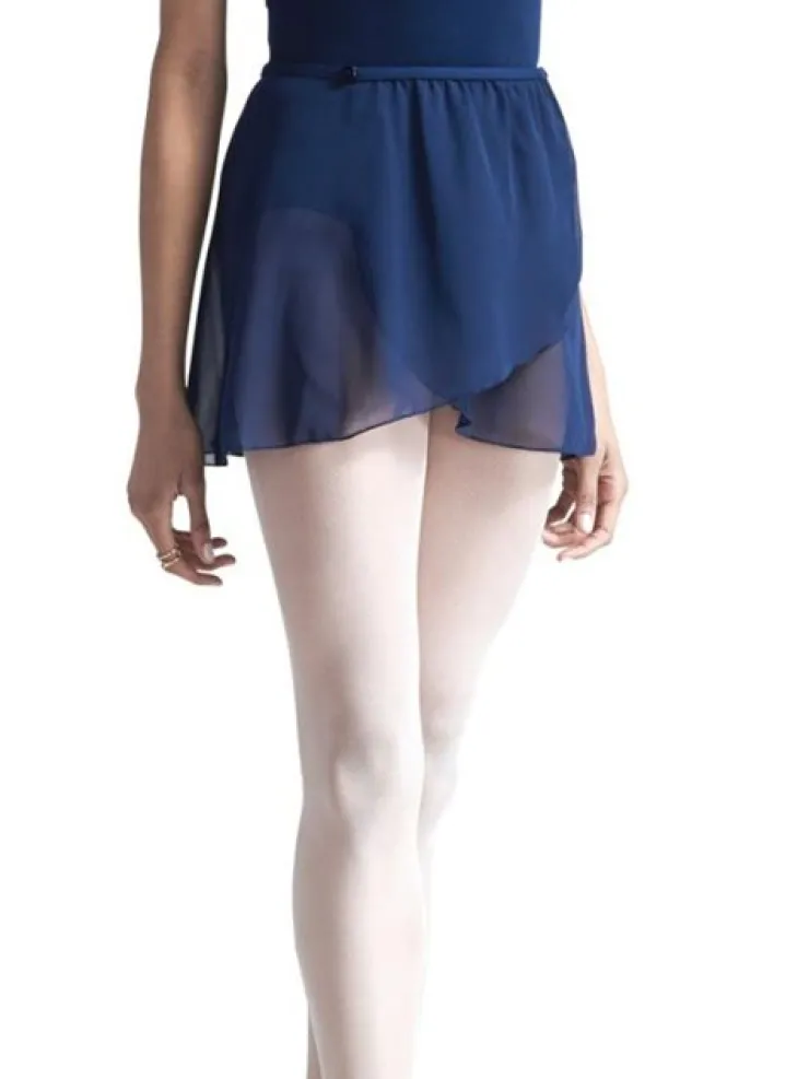 Børn Dansebutikken Navy chiffon skirt børn Capezio