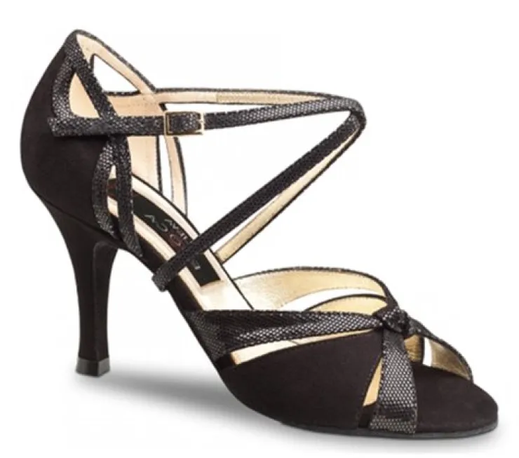 Dame Dansebutikken Nueva Epoca Sienna dansesko 7 cm hæl