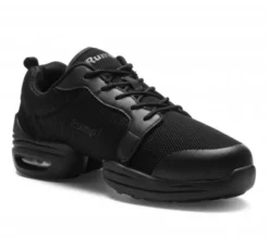 Dame Dansebutikken PEBBLE Rumpf dansesneaker sort mesh