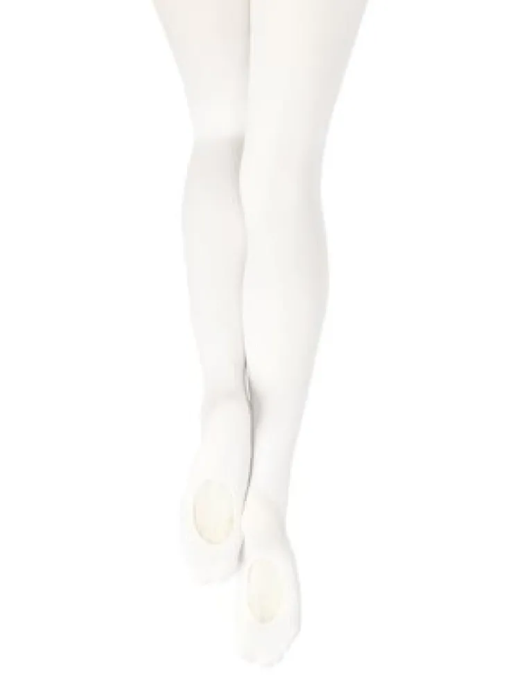 Dame Dansebutikken Pridance hvid ballet trikot m. hul - 3 PAR DKK 220