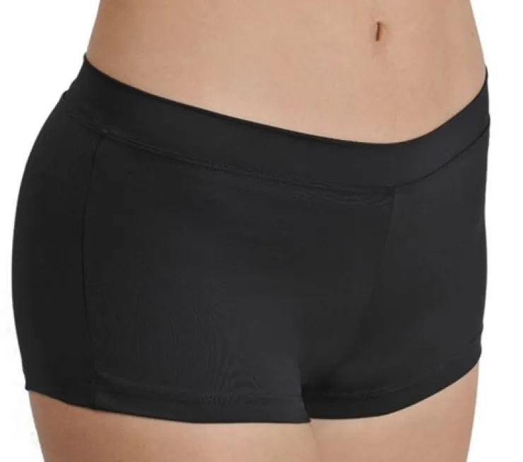 Børn Dansebutikken Pridance sorte hotpants til børn