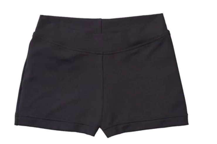 Børn Dansebutikken Pridance sorte hotpants til børn
