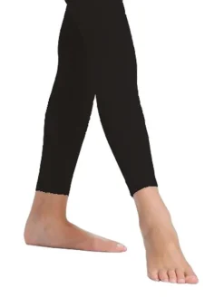 Børn Dansebutikken Pridance sorte tights uden fødder til børn - 3 PAR DKK 220