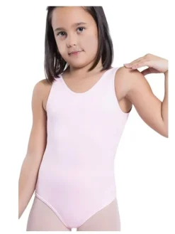 Børn Dansebutikken Seré rosa dragt u.ærmer ballet/gymnastik