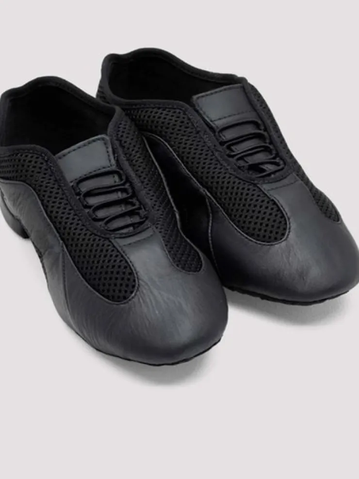 Dame Dansebutikken Slip on læder let sneaker Bloch