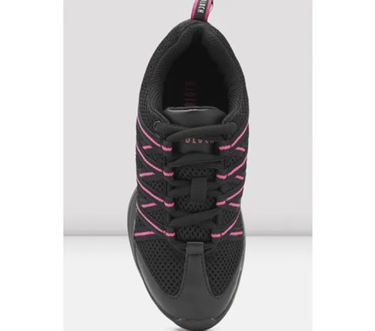 Dame Dansebutikken Sneakers Bloch til linedance/swing/zumba - criss cross