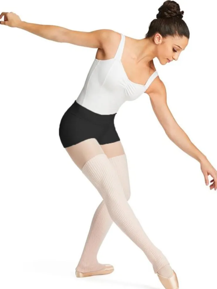 Dame Dansebutikken sorte strik shorts til teen og damer Capezio