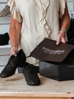 Dame Dansebutikken Træningssko fra Diamant med flot print til damer