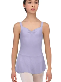 Børn Dansebutikken Wear Moi lilla balletdragt med skørt med piger