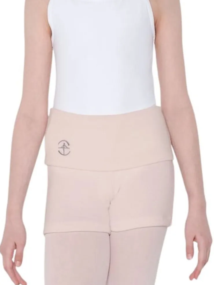 Børn Dansebutikken Wearmoi rosa strikshorts børn ballet/gymnastik
